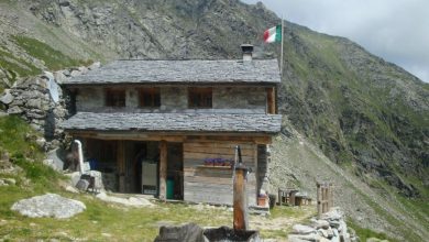 Il rifugio Vallè. Foto Cesare Re