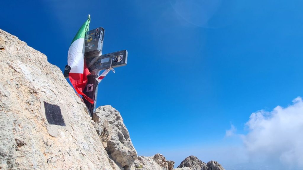 La vetta del Corno Grande, foto Stefano Ardito