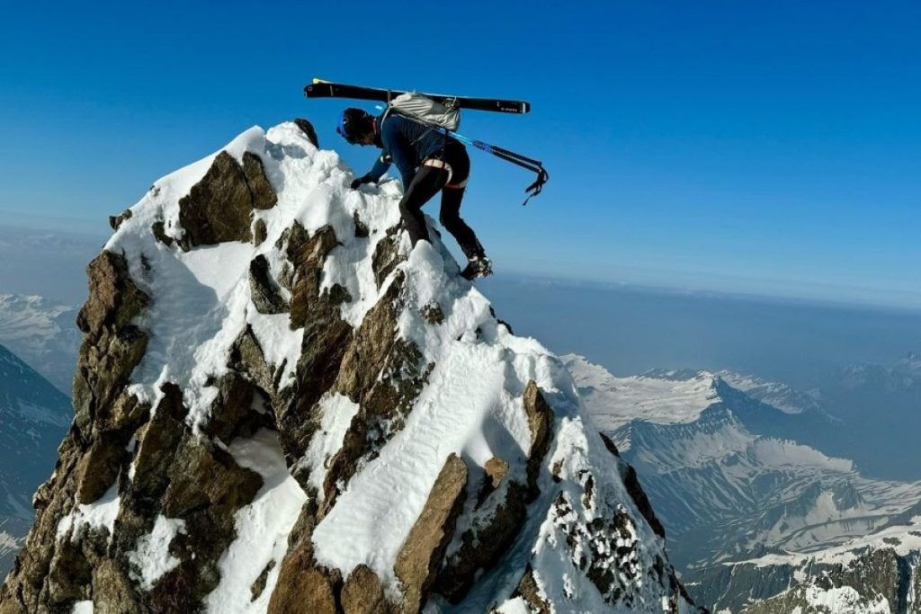 Quattro versanti del Monte Bianco in 21 ore per Védrines e Jean @ B.Védrines-N.Jean