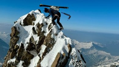 Quattro versanti del Monte Bianco in 21 ore per Védrines e Jean @ B.Védrines-N.Jean
