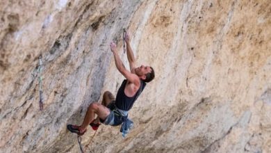 Siegrist su Hard Twisted, 9a+ a Wolf Point, Wyoming @jonathansiegrist