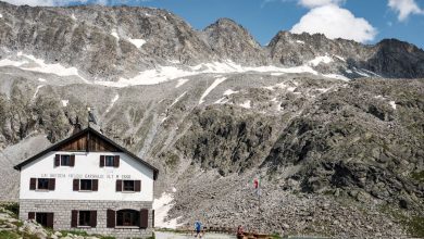Il rifugio Garibaldi. Foto Alberto Nardi