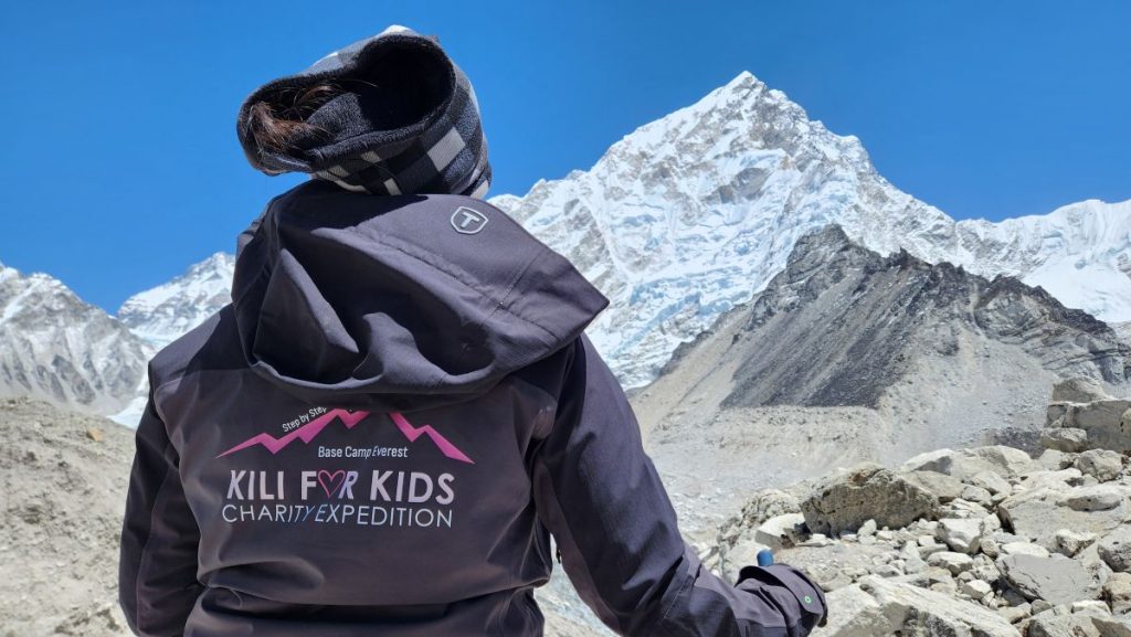 Ai piedi dell'Everest