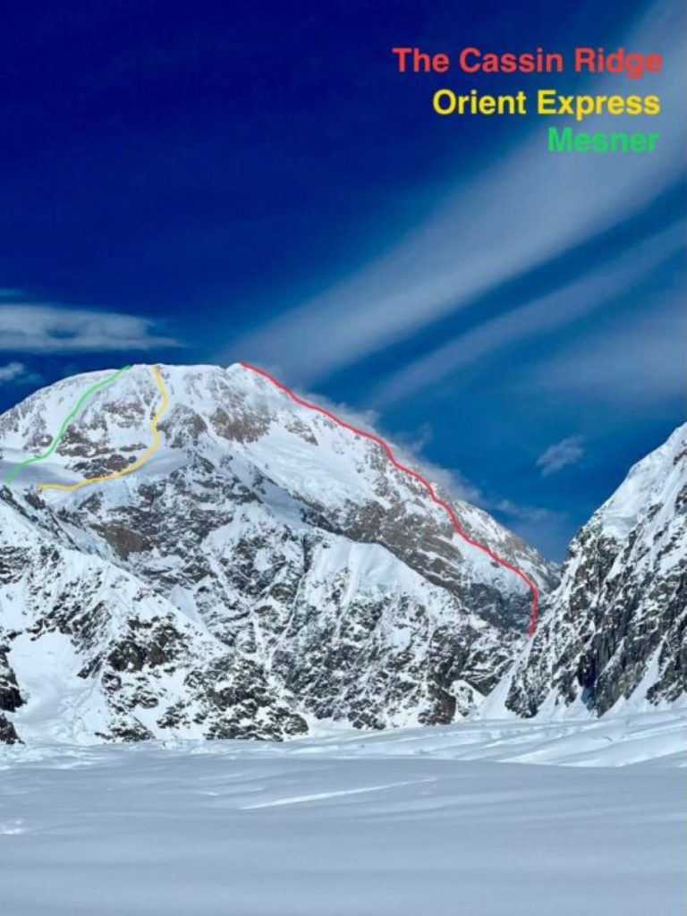 Le linee sciate da Kilcoyne. Foto Max Kilcoyne