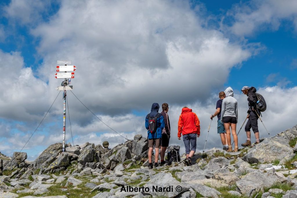 Al Passo di Blumone (2633 m). Foto Alberto Nardi