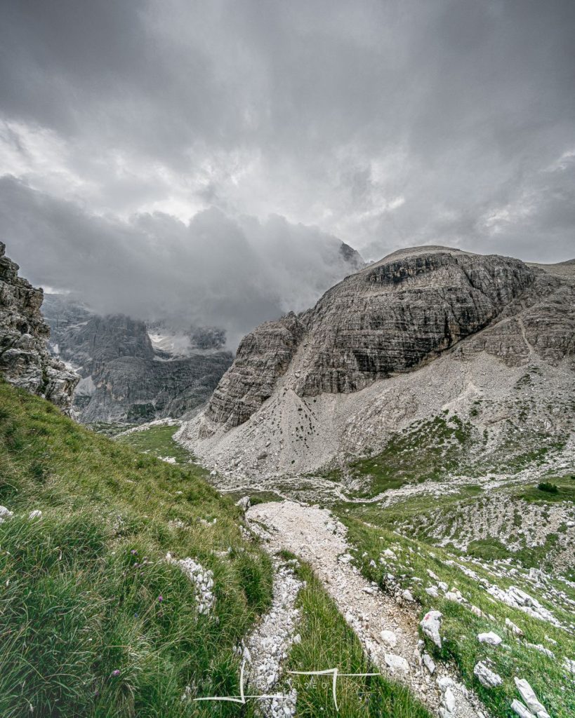 Collerena poco prima del bivio. Foto Luigi Tassi