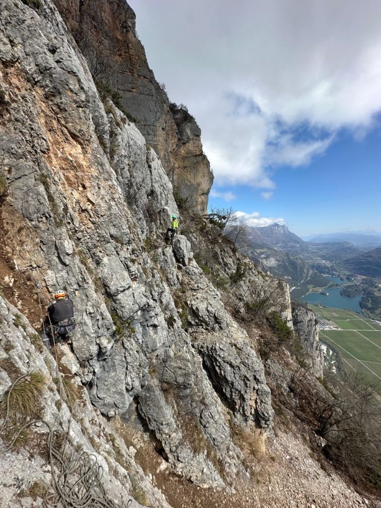 Durante i lavori di manutenzione @ Orbari
