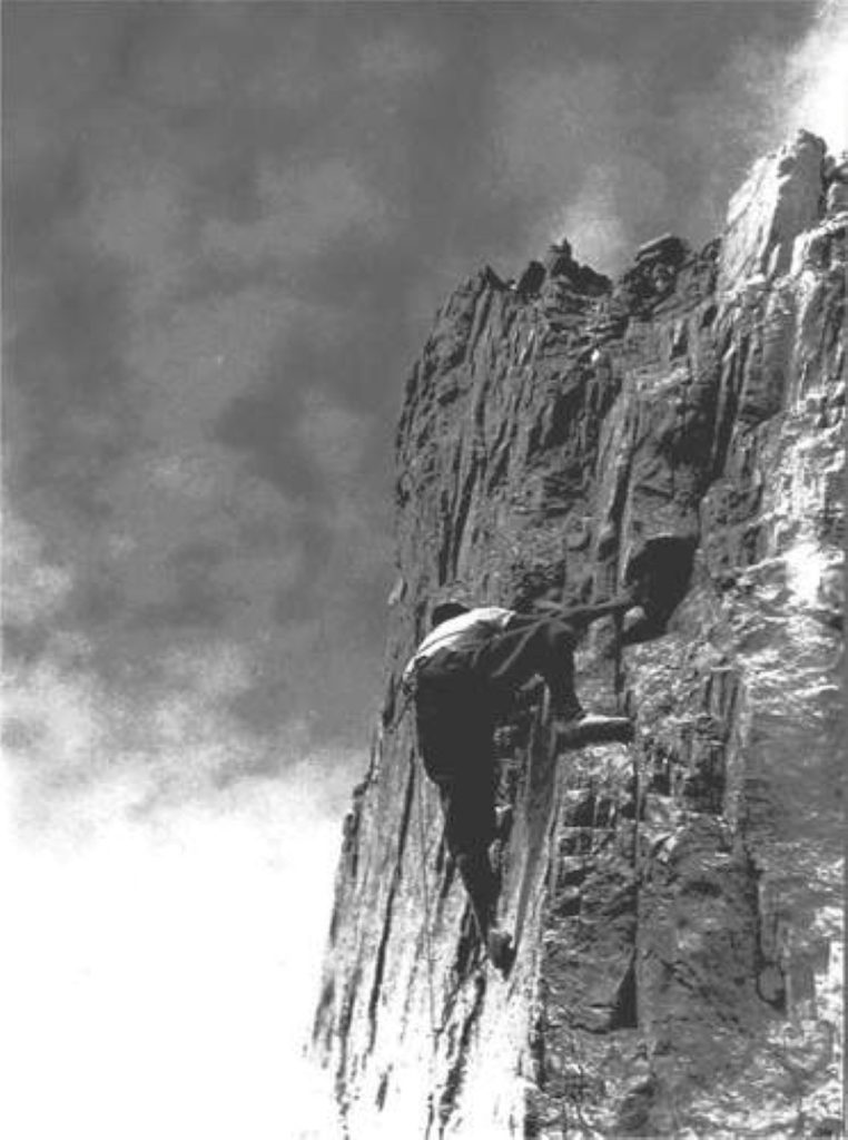 Il giovane Fosco Maraini sulle Apuane @ archivio Casanovi