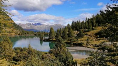 Il Lago Aviolo, nel Parco dell'Adamello. Foto Ettore Pettinaroli