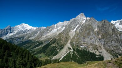 Il panorama che si ammira dalla Balconata del Bianco. Foto Roberto Carnevali