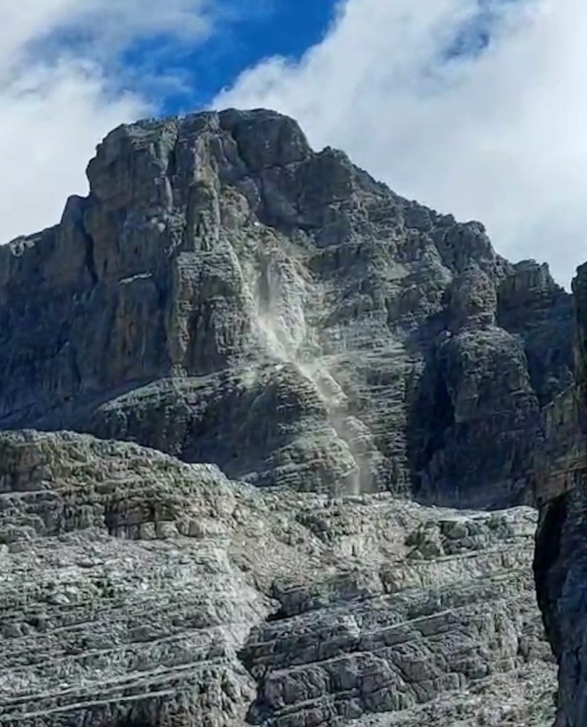 La frana di Cima Falkner
