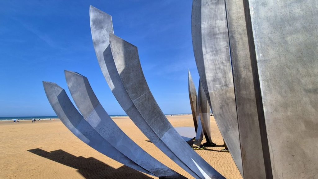 Omaha Beach, Les Braves, foto Stefano Ardito