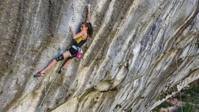 Laura Rogora su Ultimate Sacrifice, 8c+ onsight @laura.rogora