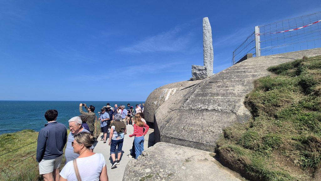 Pointe du Hoc, visita ai bunker tedeschi, foto Stefano Ardito