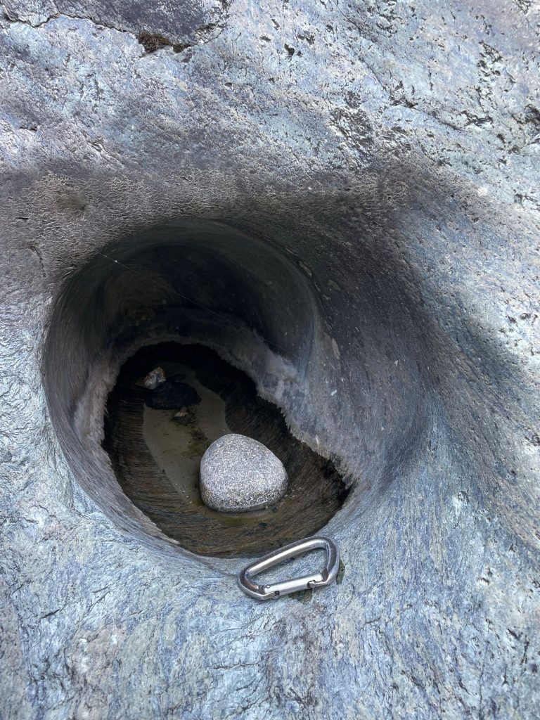 Un paesaggio da leggere come una mappa (foto M. Comi)