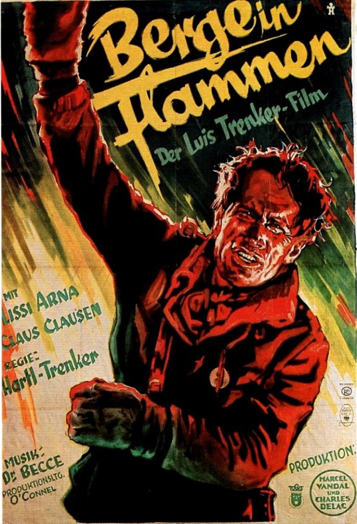 La locandina di Berge in Flammen (1931)