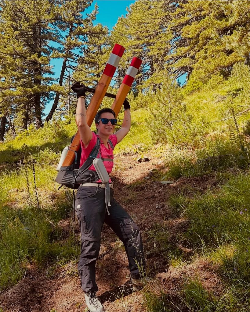 Veronica Pierotti, presidente del CAI Forte dei Marmi