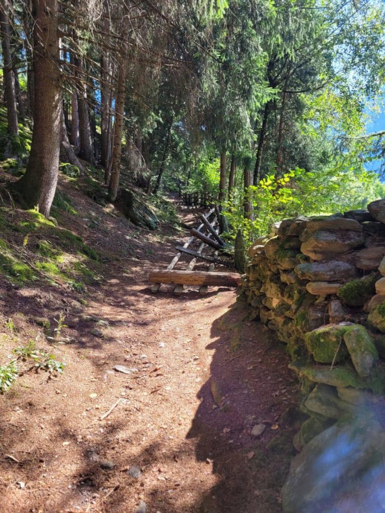 La staccionata abbattuta @ Bürgerliste Taufers 2010