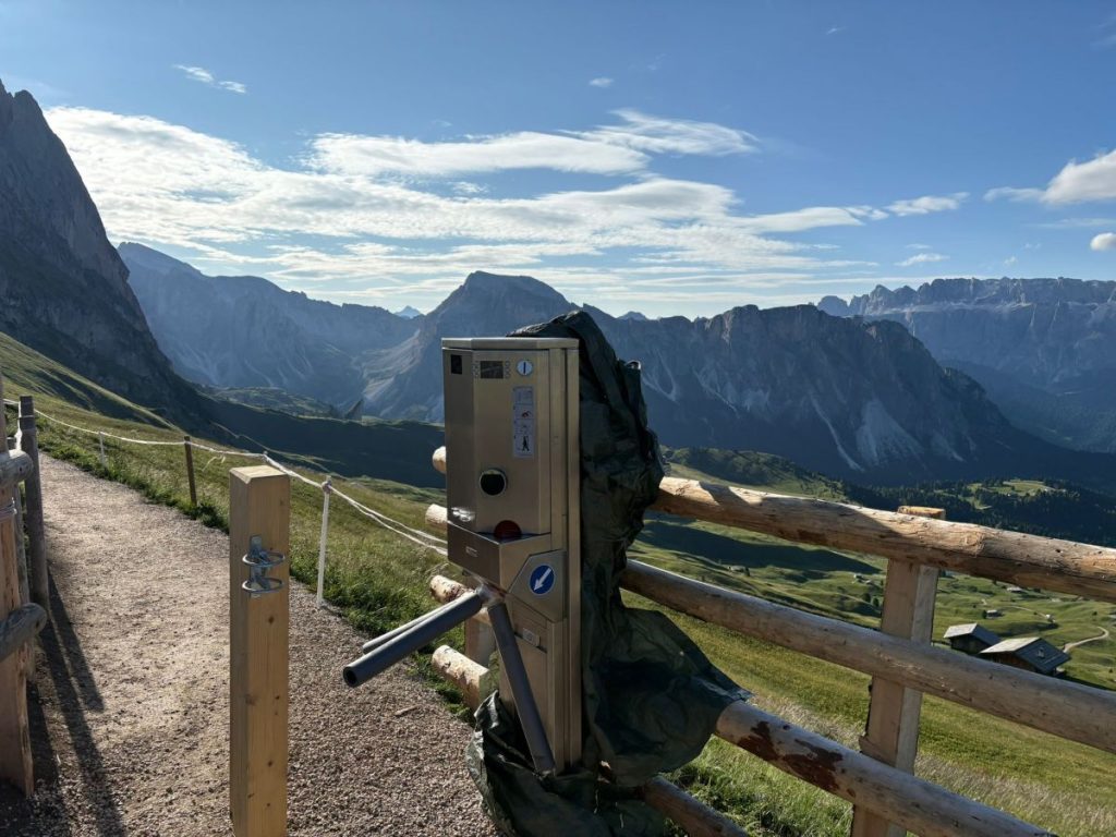 Seceda, il tornello più famoso dell