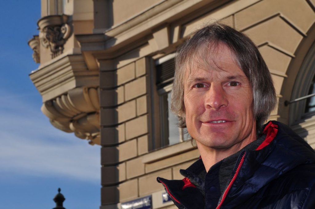 Steve House nel 2016, foto Stefano Ardito