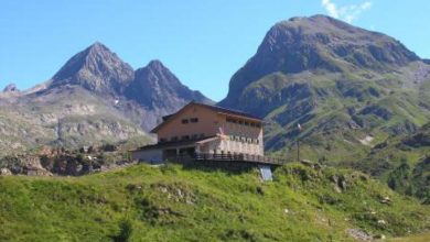 Il Rifugio Fratelli Calvi, nelle Orobie Bergamasche