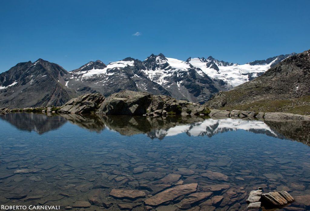 Il lago del Lauson. Foto Roberto Carnevali