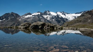 Il lago del Lauson. Foto Roberto Carnevali