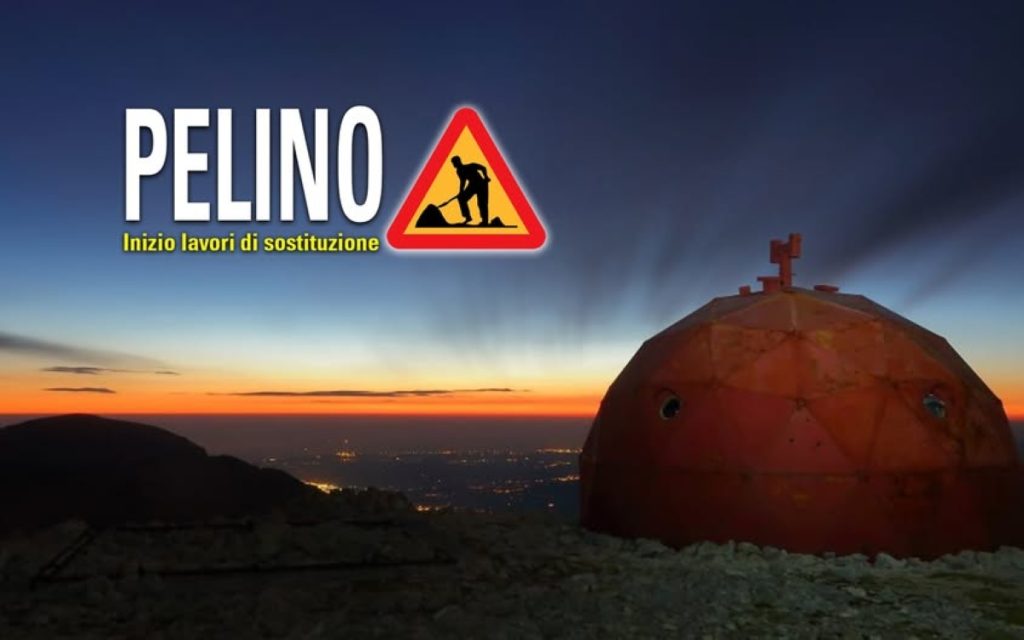 La locandina che annuncia l'inizio dei lavori