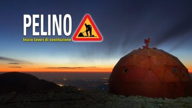 La locandina che annuncia l'inizio dei lavori