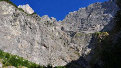 La parete Nord del Camicia, foto Stefano Ardito