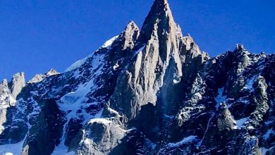 La parete Ovest derl Petit Dru. Foto Summitpost