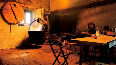 Una delle immagini della mostra Passaggi-Sul fil dal timp, foto di Ulderica Da Pozzo
