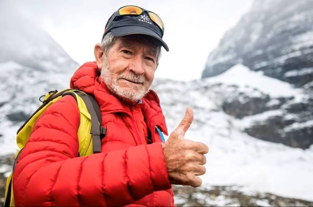 Carlos Soria in partenza per il Manaslu a 86 anni