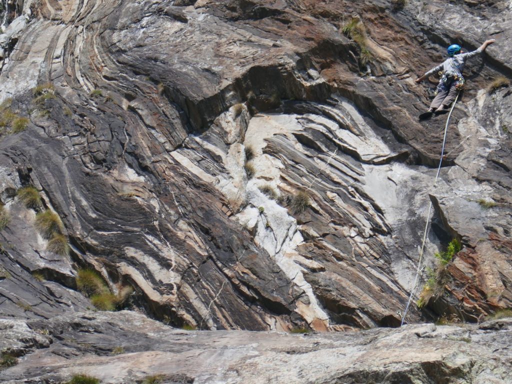 Quando sei su una parete, non c