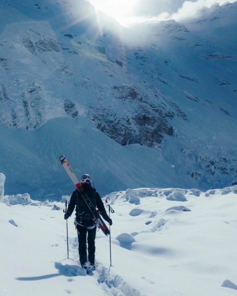 Andrzej Bargiel verso il campo 2 @ Pasang Rinzee-Pawlikowski Media