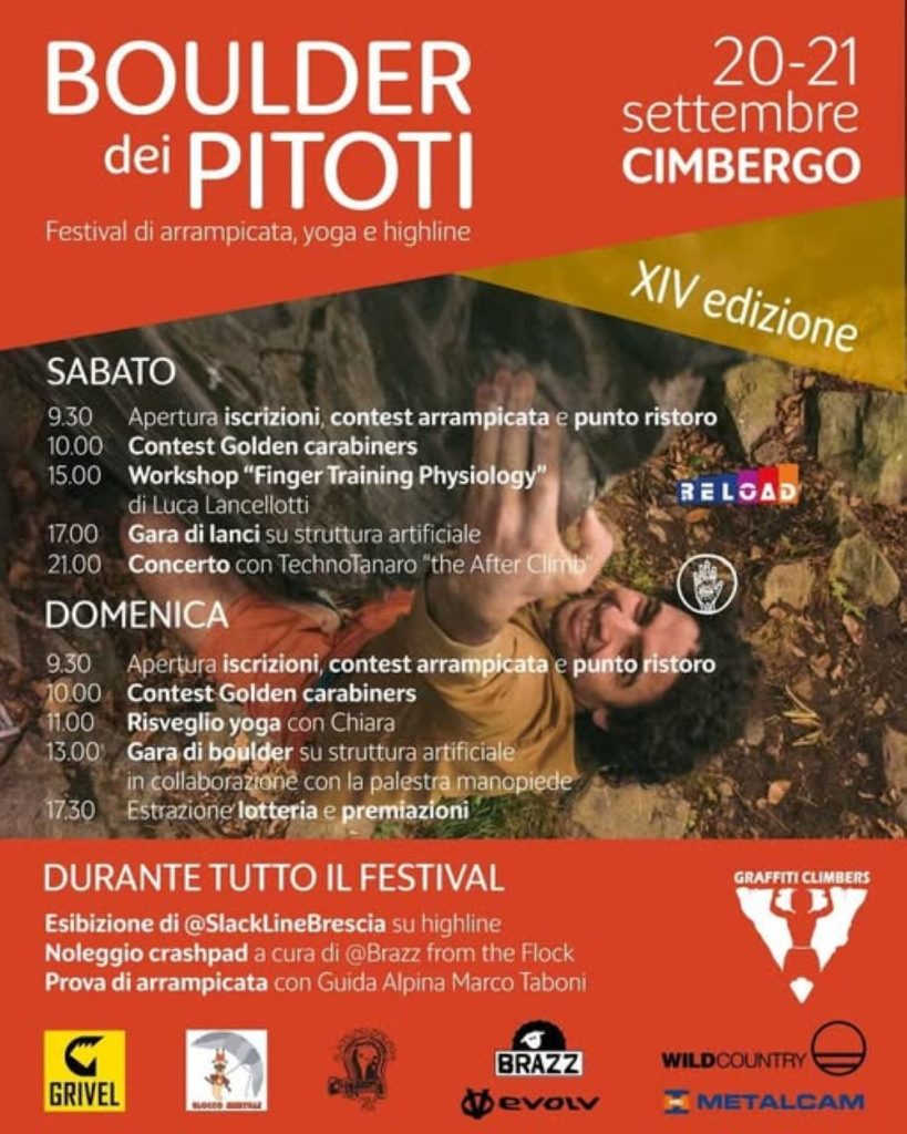 La locandiana del Boulder dei Pitoti 2025