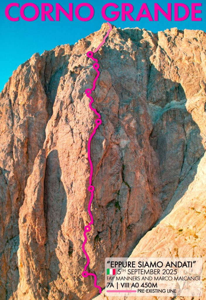 La via Eppure Siamo Andati