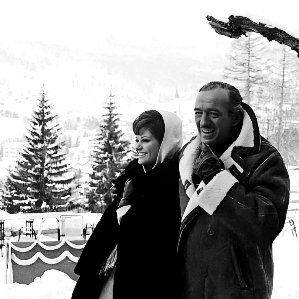 Claudia Cardinale a Cortina nel 1963