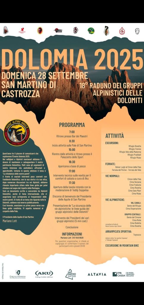 La locandina di Dolomia 2025