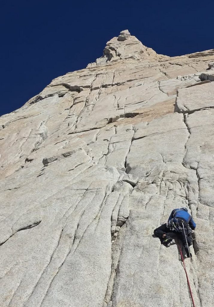 Sulla Via Goretta del Fitz Roy @matteodellabordella