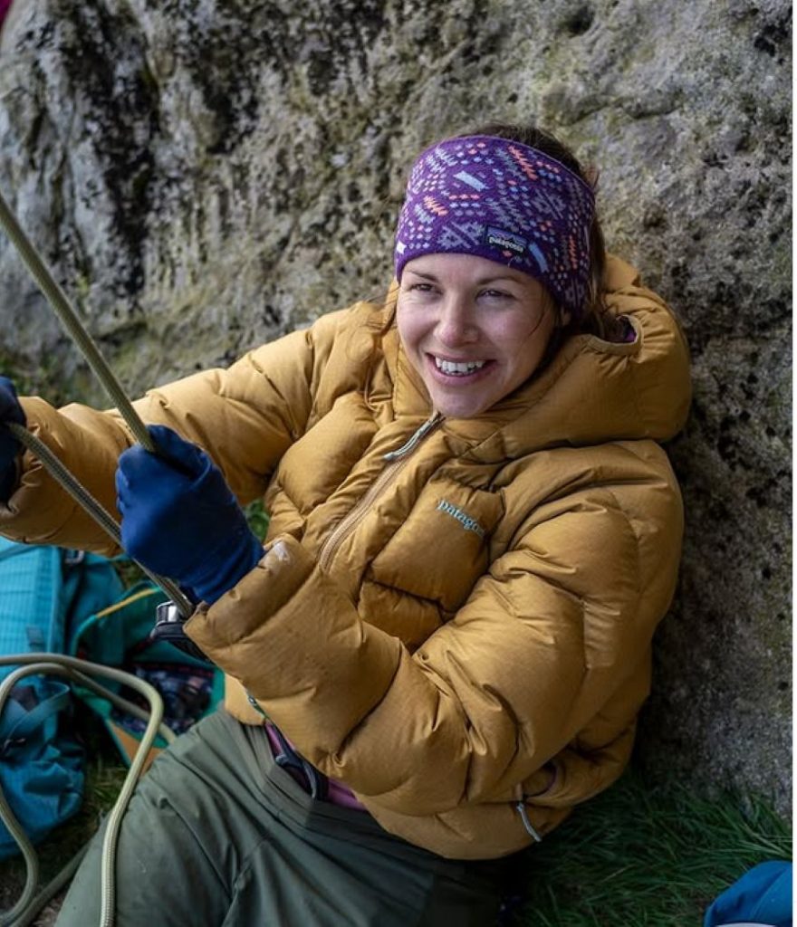 Un primo piano di Emma Twyford, una delle più forti arrampicatrici britanniche @emmatwyford