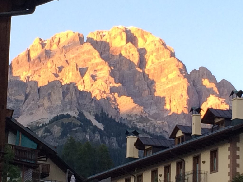Il Monte Cristallo visto da Cortina. Foto Massimo Spampani