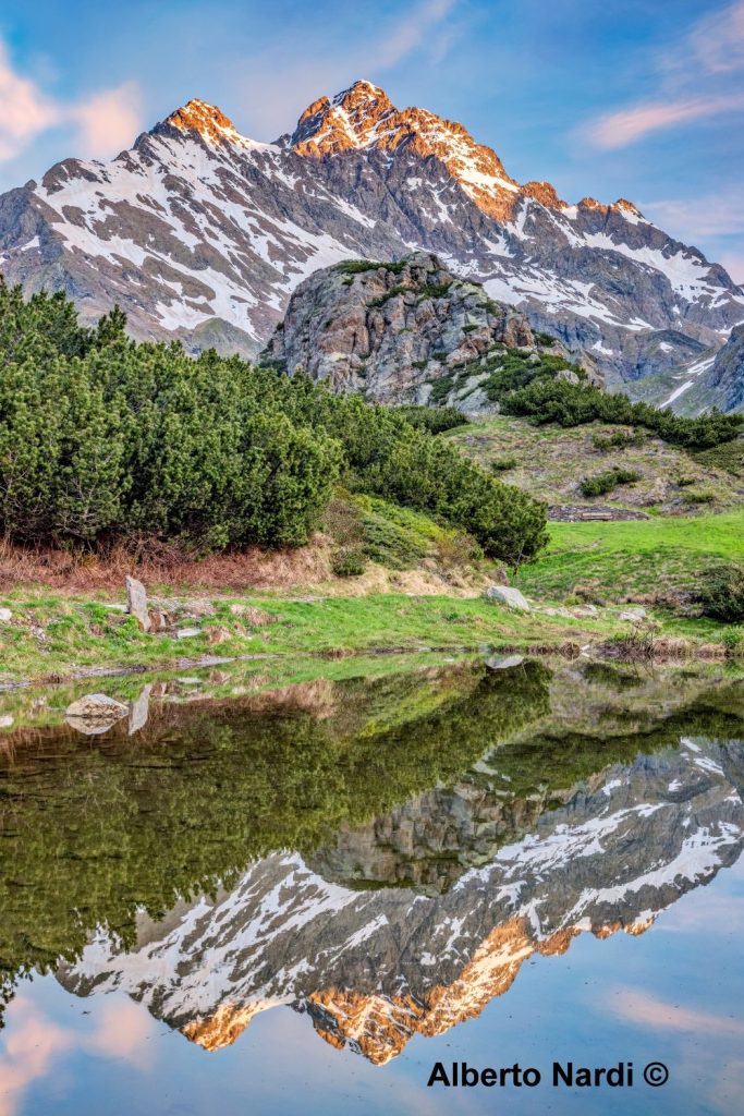 Lo stagno della Santella del Curò. Foto Alberto Nardi