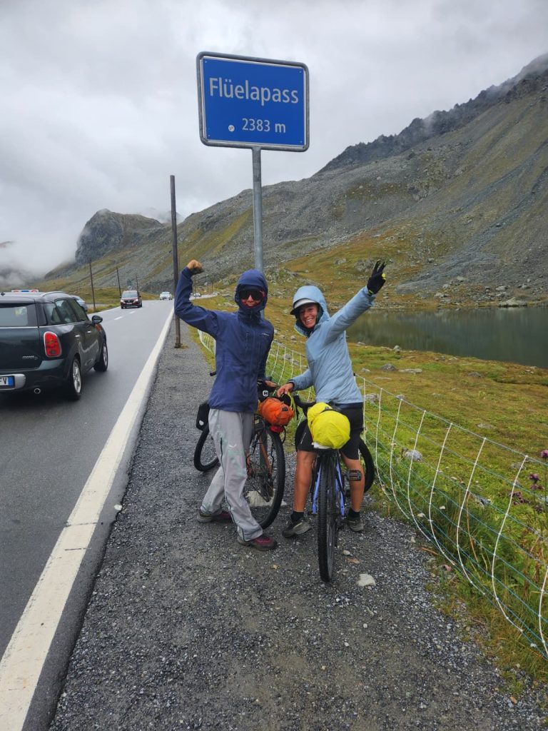 Giornata di pioggia in bici