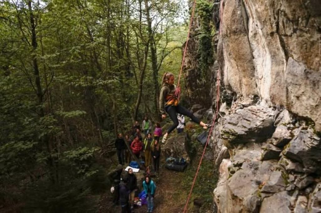 Alla scorsa edizione del Boulder dei Pitoti