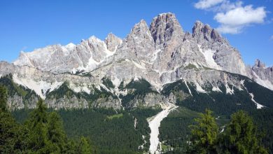 Il Cristallo visto dal Faloria @ Wikipedia