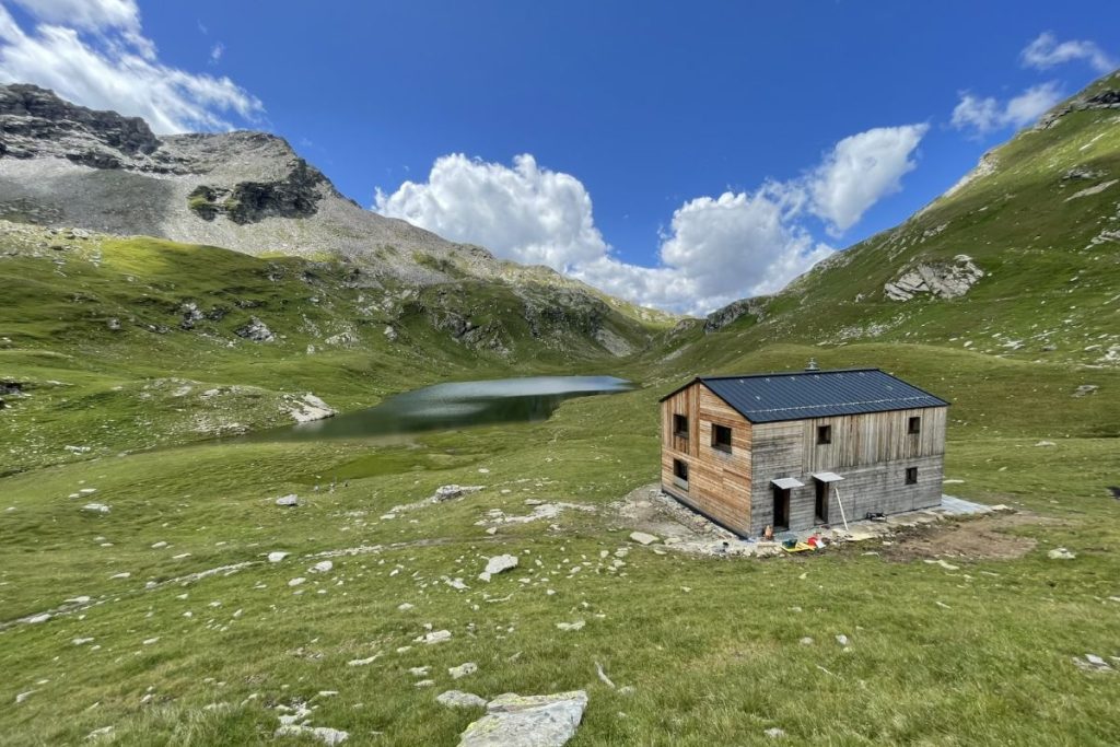 Il nuovo Rifugio Baldiscio, nel territorio di Madesimo
