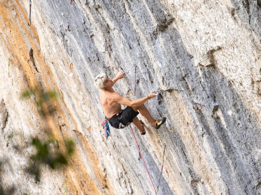 Luca Andreozzi a San Rocchino. Foto Federico Berti