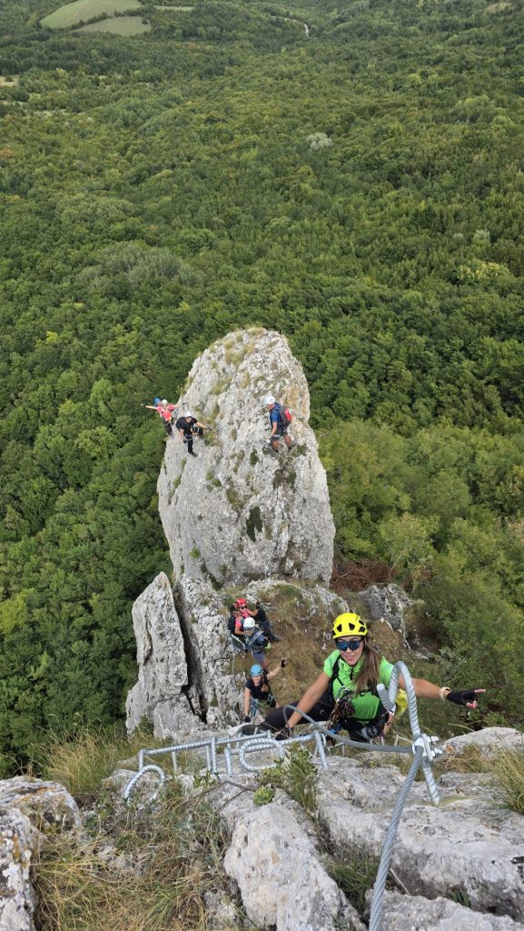 Ferrata Bertona, il torrione