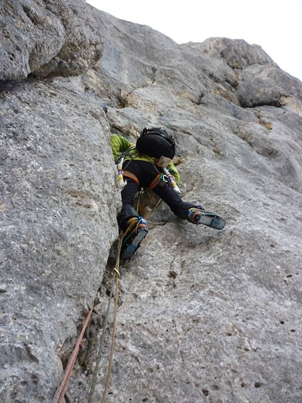 Arrampicata sullo Spigolo, archivio Carlo M. Minnozzi